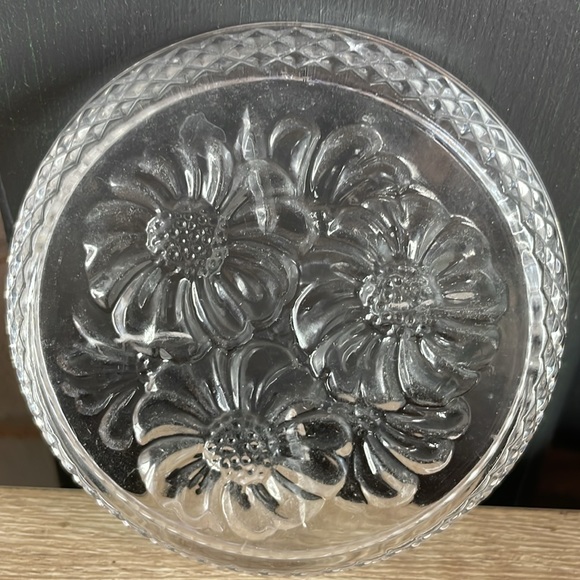 Set of Six Vintage Crystal Coasters - Picture 5 of 5